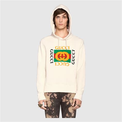 gucci cotton sweatshirt|Gucci sweatshirt vintage.